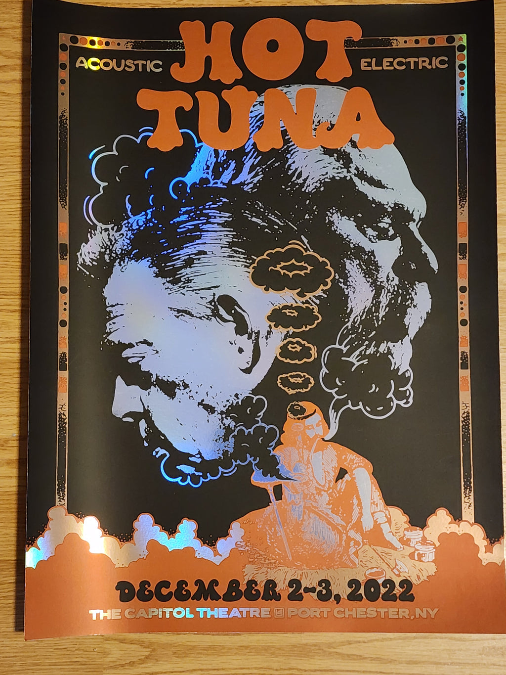 Hot Tuna foil poster