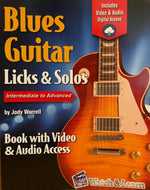 Book - Blues Guitar Licks & Solos Book with Video & Audio Access