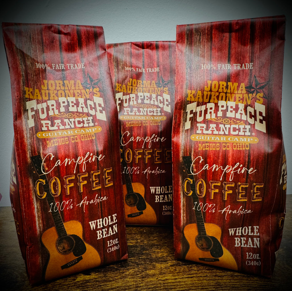 Kitchen - Fur Peace Ranch Whole Bean 12oz. bag "Campfire Coffee"