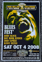 FPS - 10/04/2008 Blues Fest' Rory Block, Roy Book Binder, John Cephas & Kenny Sultan (UNSIGNED)