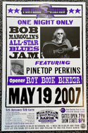 FPS - 05/19/2007 Bob Margolin's All-Star Blues Jam Pinetop Perkins Opener Roy Book Binder (UNSIGNED)