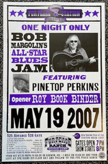 FPS - 05/19/2007 Bob Margolin's All-Star Blues Jam Pinetop Perkins Opener Roy Book Binder (UNSIGNED)