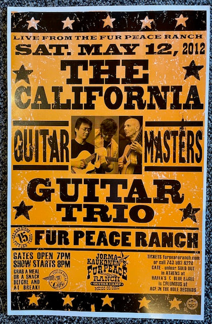 FPS - 05/12/2012 The California Guitar Trio (UNSIGNED)