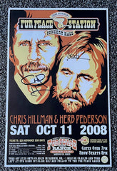 FPS - 10/11/2008 Chris Hillman & Herb Pedersen (SIGNED)