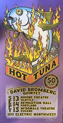 Poster - Hot Tuna 2019 Electric Northwest with David Broomberg Quintet Unsigned