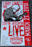 FPS - 03/27/2010 Larry Coryell Trio & Stefan Grossman (SIGNED)