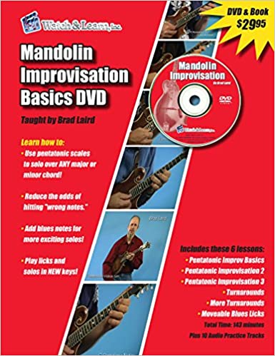 Book - Mandolin Improvisation Basics Book with DVD