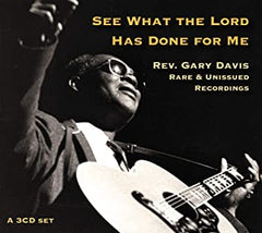 CD - Reverend Gary Davis "See What The Lord Has Done For Me"