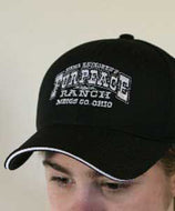Hats - Fur Peace Ranch Logo Baseball Hat - Black Adjustable