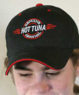 Hats - Hot Tuna Logo Baseball Hat Black