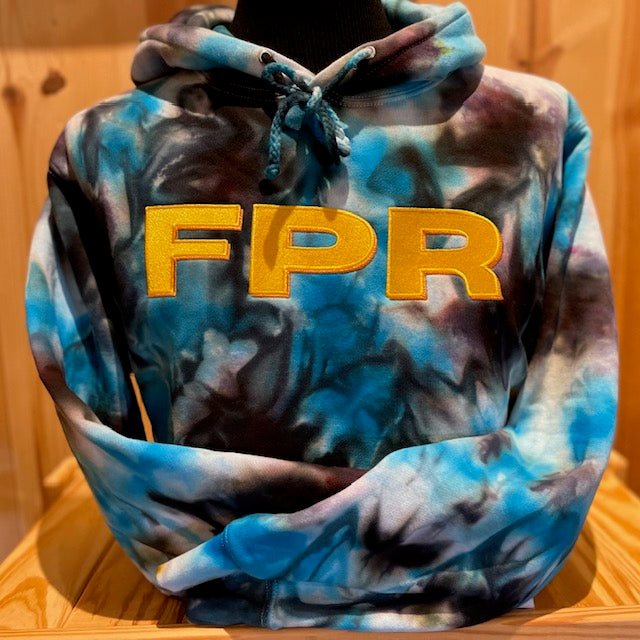F P R Logo Hooded Sweatshirt - Robins Egg Blue