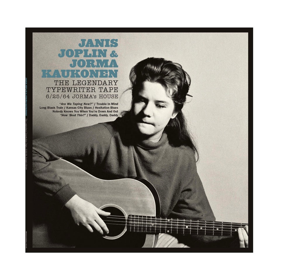 LP - Janis Joplin & Jorma Kaukonen "The Legendary Typewriter Tapes" 6/25/64 Jorma's House (SIGNED)