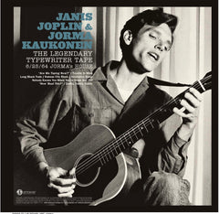 LP - Janis Joplin & Jorma Kaukonen "The Legendary Typewriter Tapes" 6/25/64 Jorma's House (UNSIGNED)