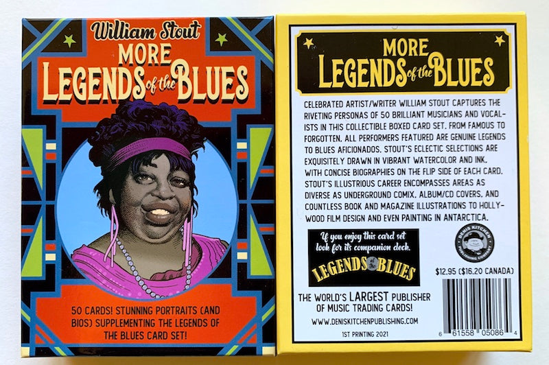 MORE LEGENDS of the BLUES CARDS by WILLIAM STOUT Trading Cards