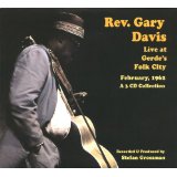3 CD Set - Reverend Gary Davis 'Live At Gerde's Folk City 1962'