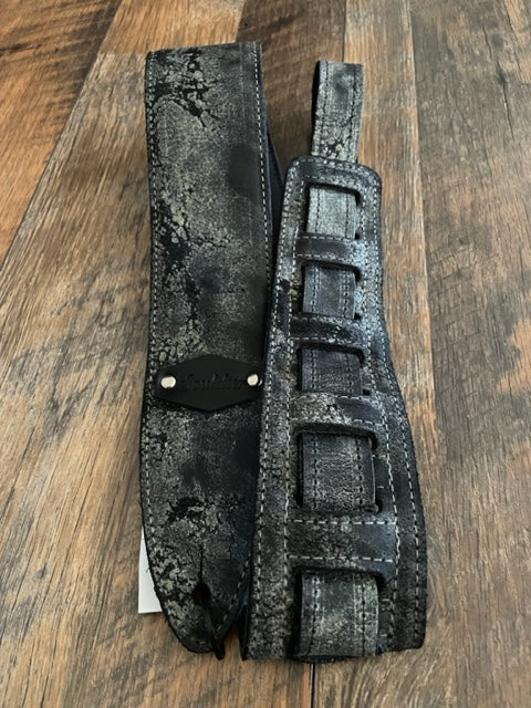 Souldier Strap- Torpedo Distressed Black 2.5"