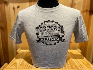 T-Shirt - Fur Peace Ranch Alumni Heather Gray (SM is the only size available)