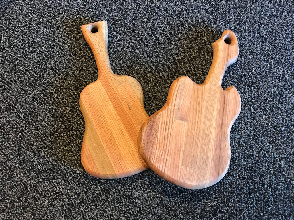 Kitchen - Small Guitar Cheese Board