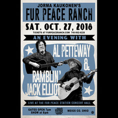 FPS - 10/27/2018 Al Petteway & Ramblin' Jack Elliott (UNSIGNED)