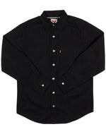 Fur Peace Ranch Logo Levi's Denim Shirt - Black (SM is the only size available)